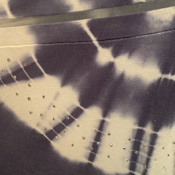 INC XS long sleeve embellished top with sheer sleeves - Picture 3 of 6